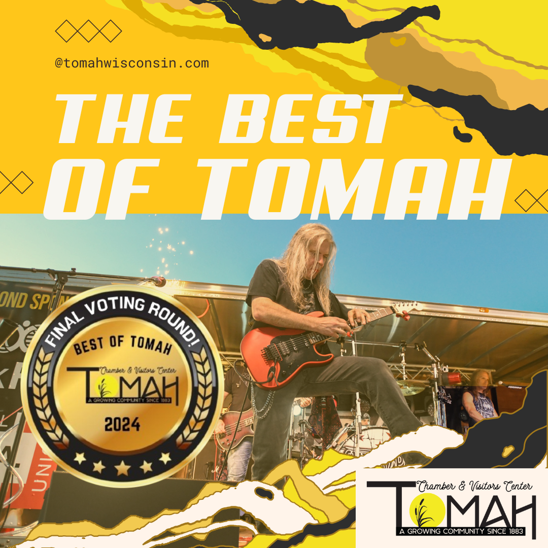 Tomah Chamber and Visitor Center Releases Final Voting Round Survey for the “2024 Best Of Tomah, WI”