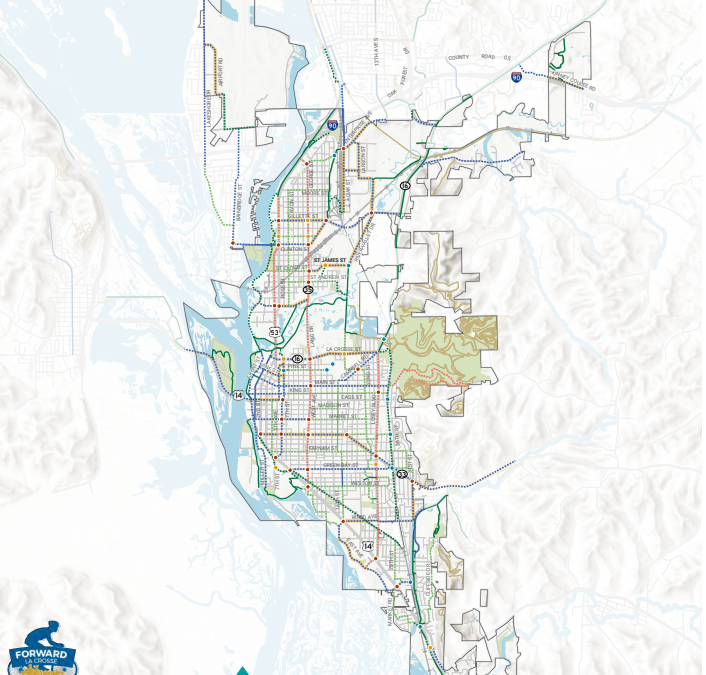 Forward La Crosse Will Host An Open House On Tuesday, March 26, To Gather Further Public Input On Its Bicycle And Pedestrian Master Plan